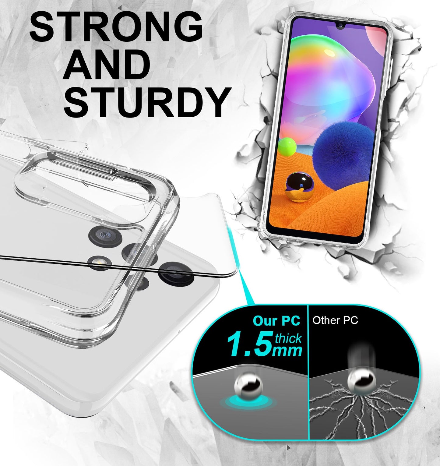 Capa Anti-Choque Reforçada - Samsung Galaxy A32 5G