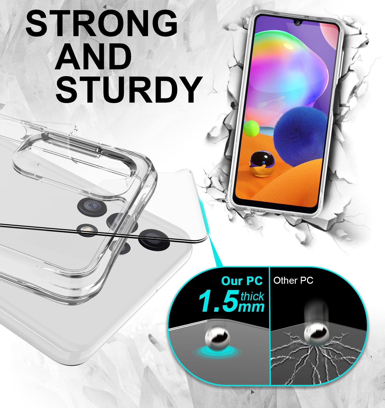 Capa Anti-Choque Reforçada - Samsung Galaxy A32 5G