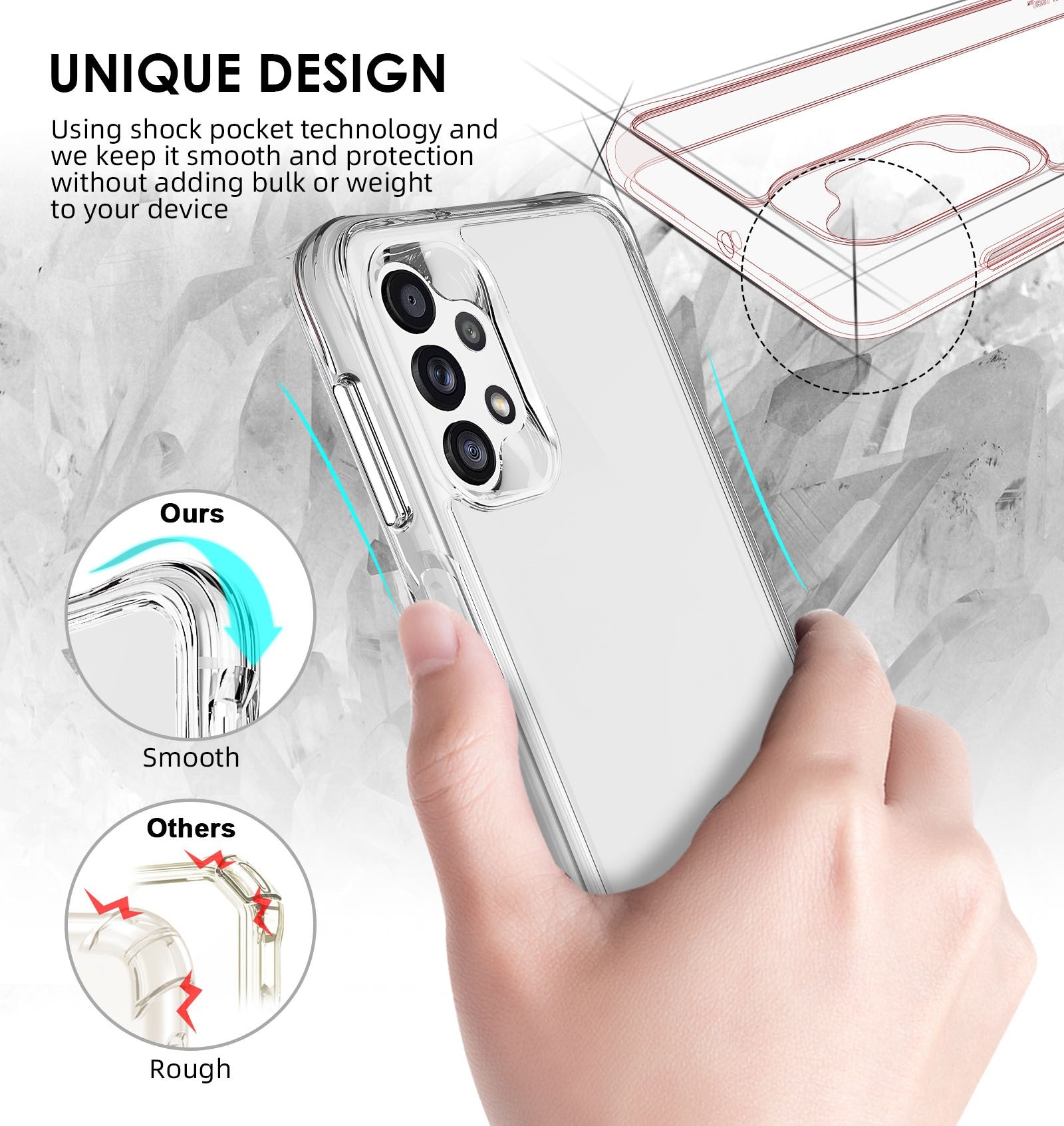 Capa Anti-Choque Reforçada - Samsung Galaxy A32 5G