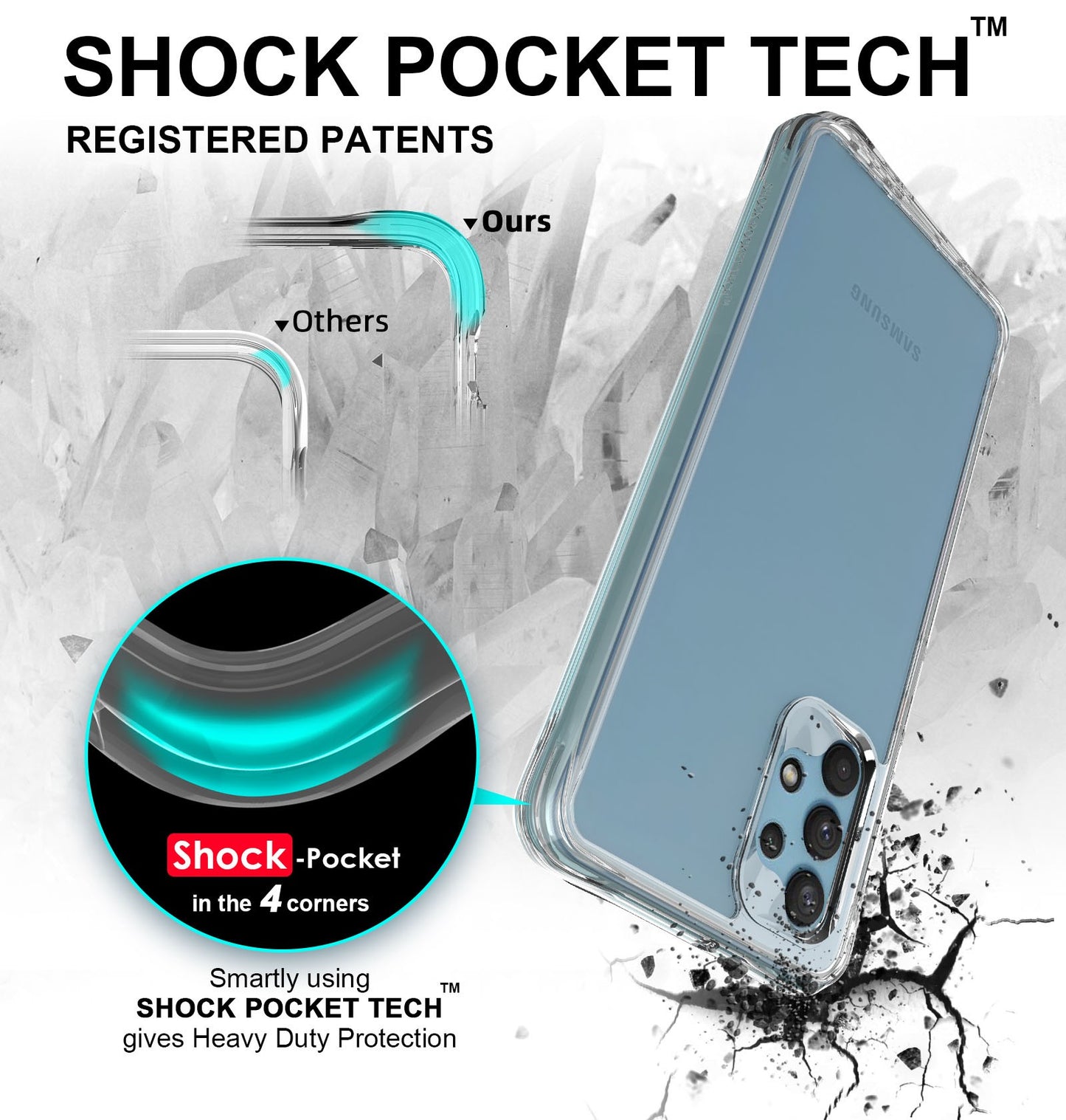 Capa Anti-Choque Reforçada - Samsung Galaxy A32 4G