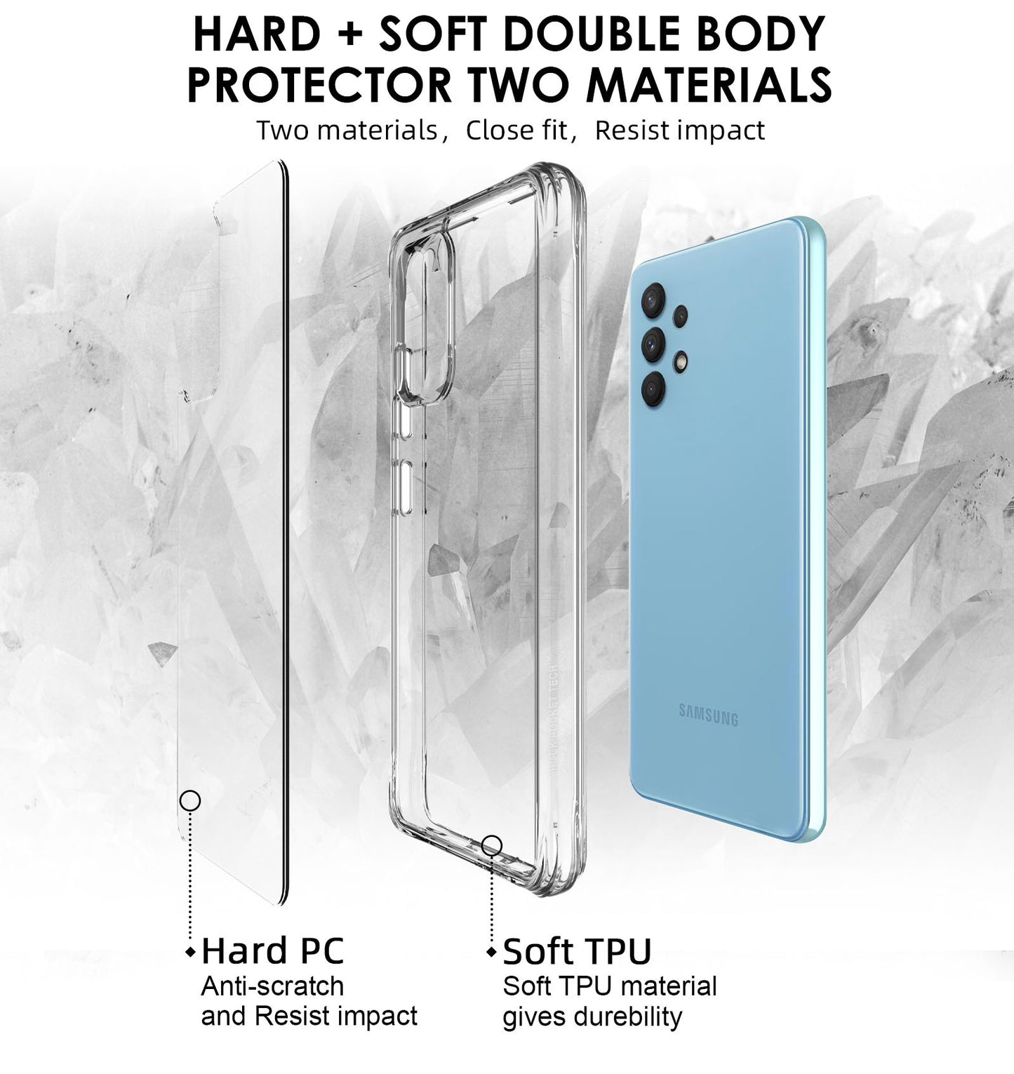 Capa Anti-Choque Reforçada - Samsung Galaxy A32 4G