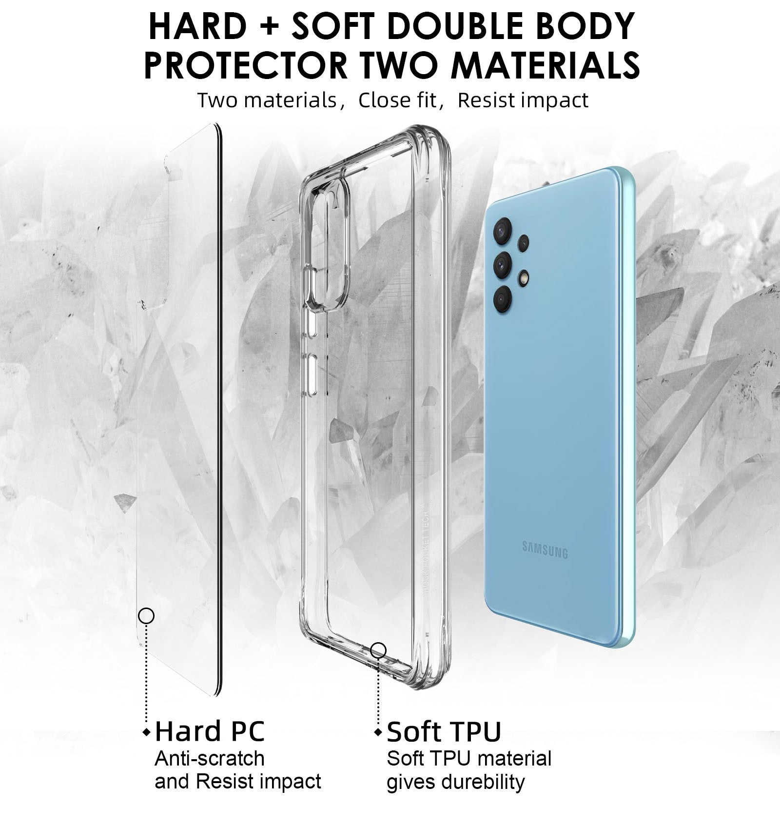 Capa Anti-Choque Reforçada - Samsung Galaxy A32 4G