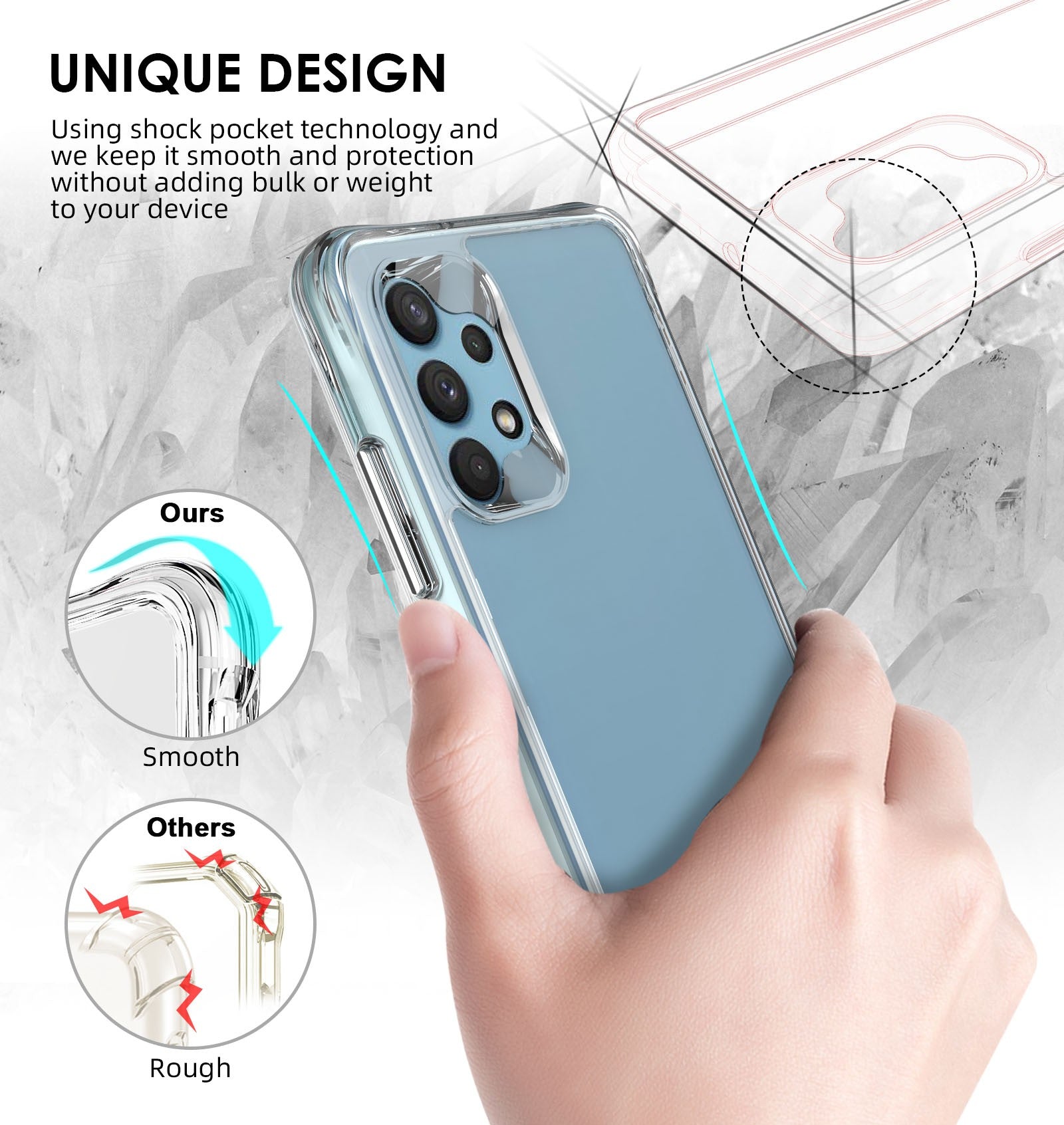 Capa Anti-Choque Reforçada - Samsung Galaxy A32 4G