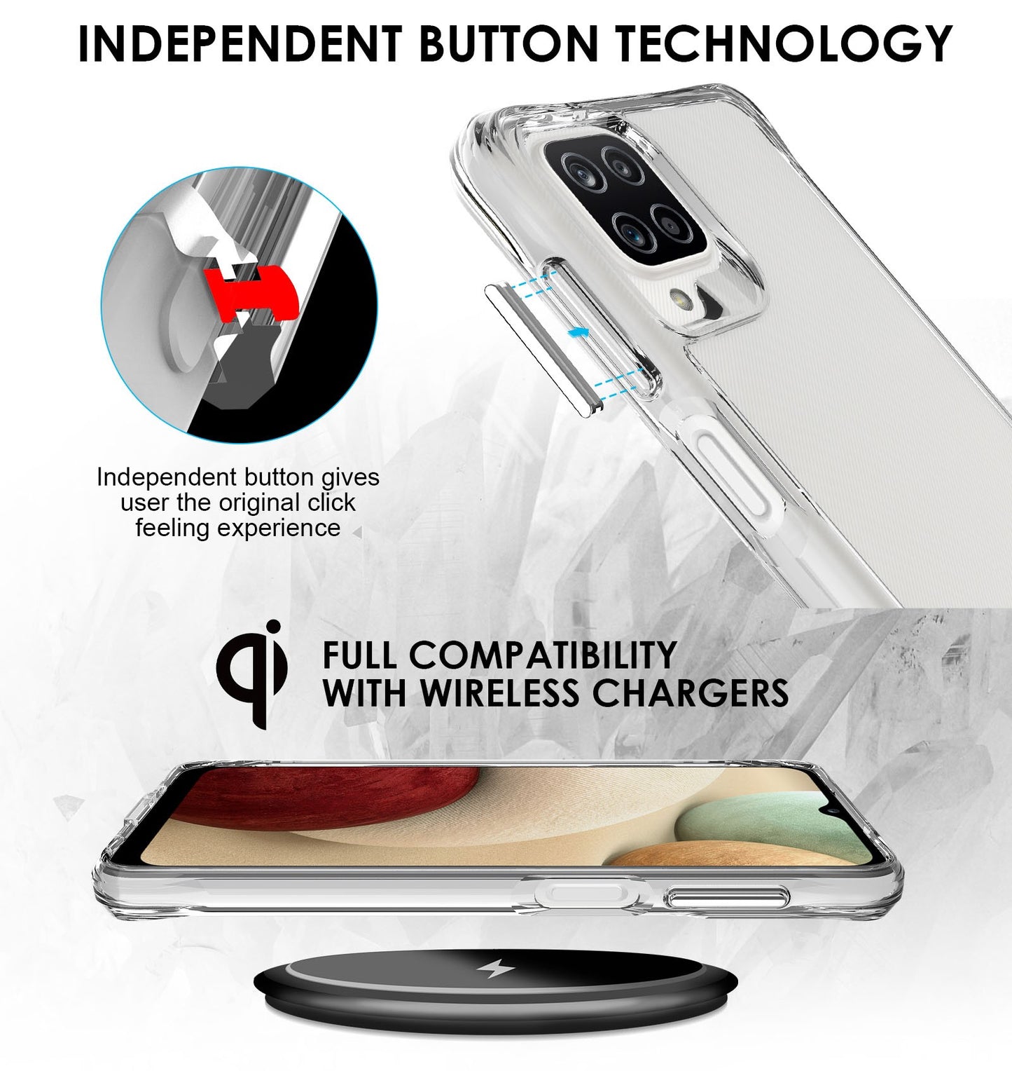 Capa Anti-Choque Reforçada - Samsung Galaxy A12