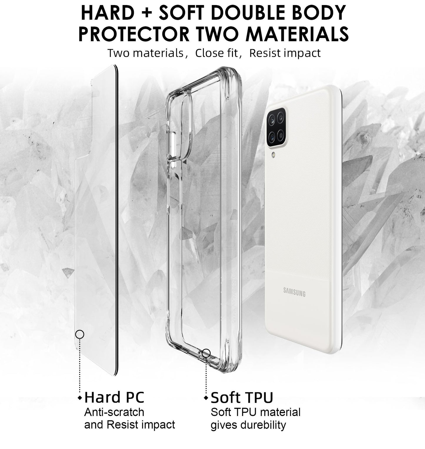 Capa Anti-Choque Reforçada - Samsung Galaxy A12