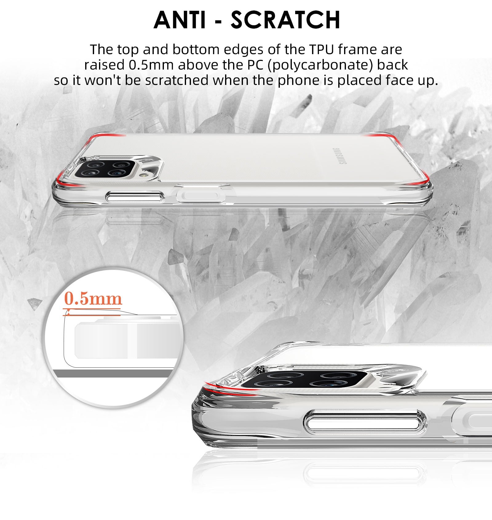 Capa Anti-Choque Reforçada - Samsung Galaxy A12