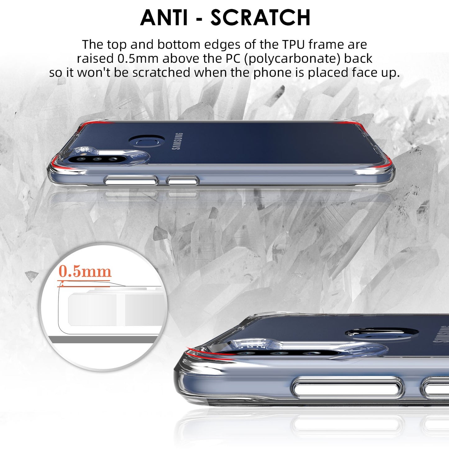 Capa Anti-Choque Reforçada - Samsung Galaxy A11