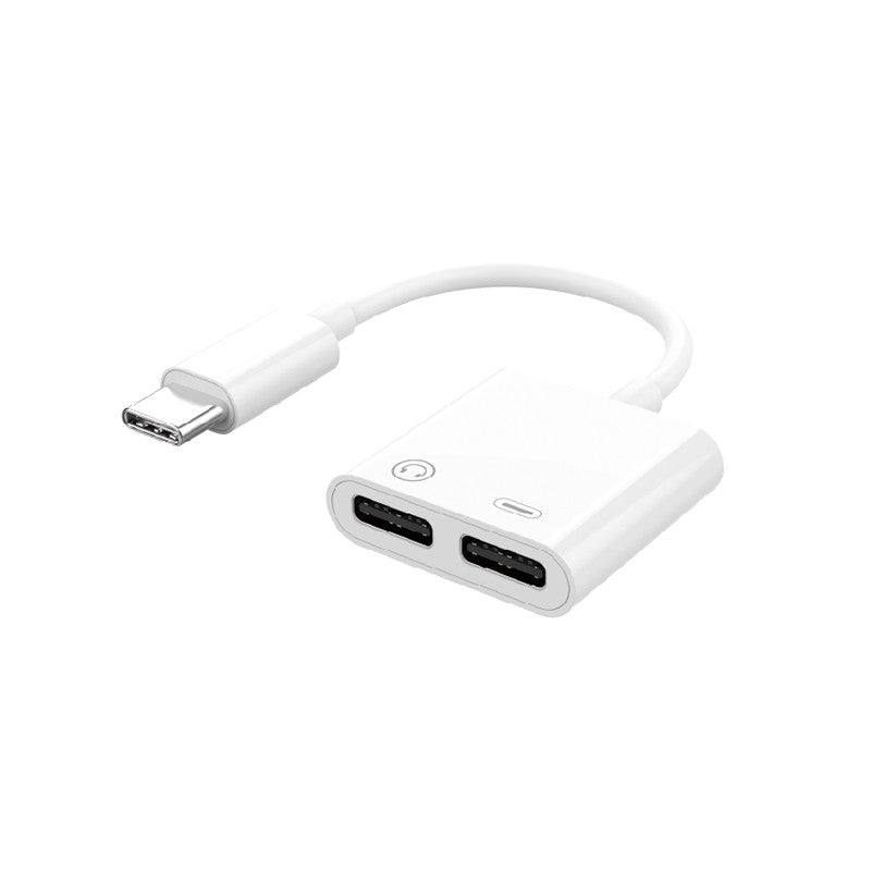 Adaptador Tipo-C para Duplo Tipo-C - Default Title