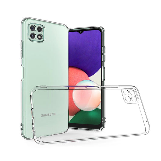 Silicone Transparente 2.0 TPU - Samsung Galaxy A22 5G (Proteção de Lente) - Default Title