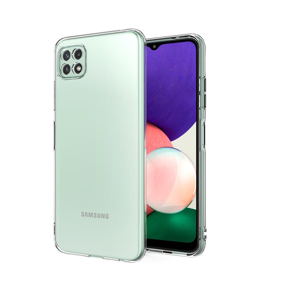 Silicone Transparente 2.0 TPU - Samsung Galaxy A22 5G (Proteção de Lente)