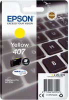 Cartucho de tinta original Epson 407 Amarelo