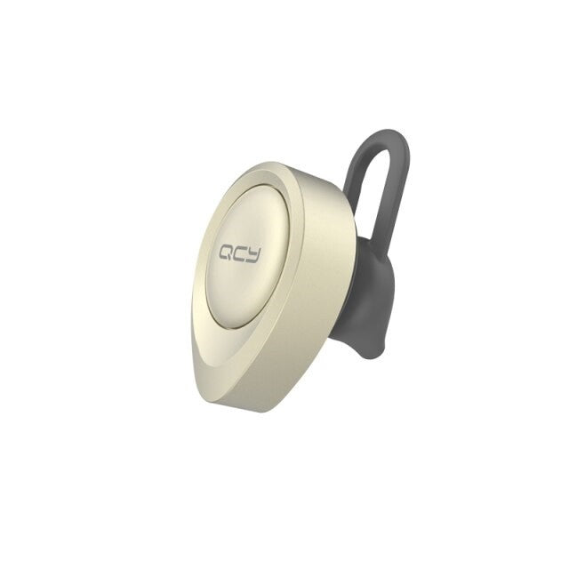 Fone de ouvido Bluetooth QCY J11 - Dourado