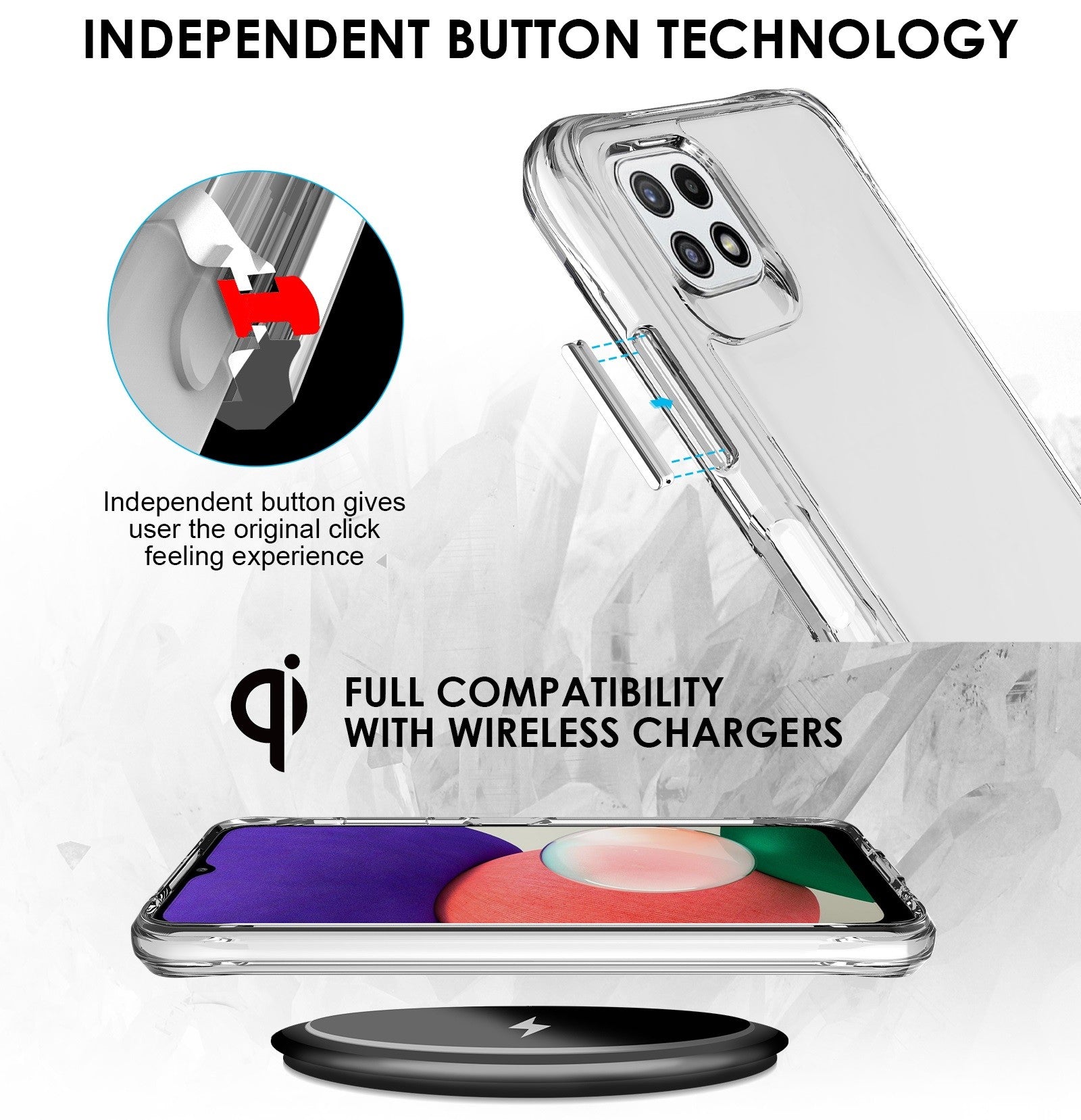 Capa Anti-Choque Reforçada - Samsung Galaxy A22 5G