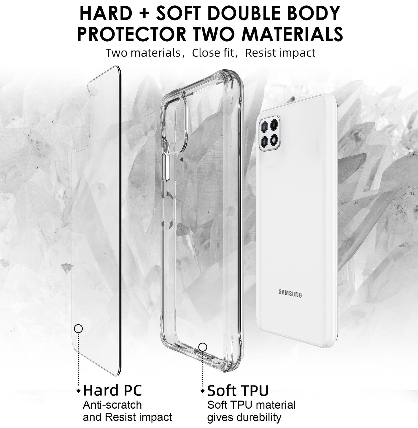 Capa Anti-Choque Reforçada - Samsung Galaxy A22 5G