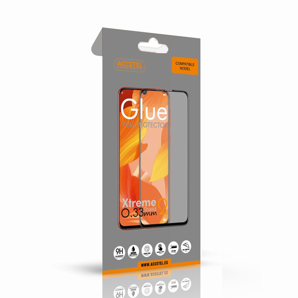 Película de Vidro 2D Full Glue Xiaomi Poco M3 Pro / M3 Pro 5G Preto