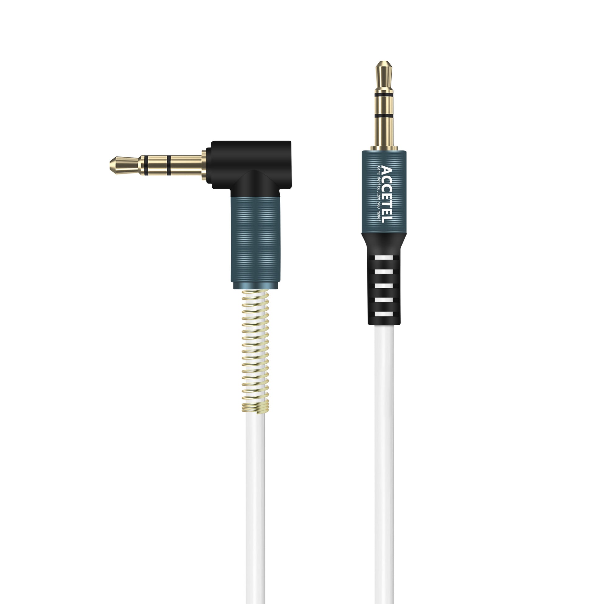 Cabo Auxiliar de áudio 3.5mm M/M tipo L