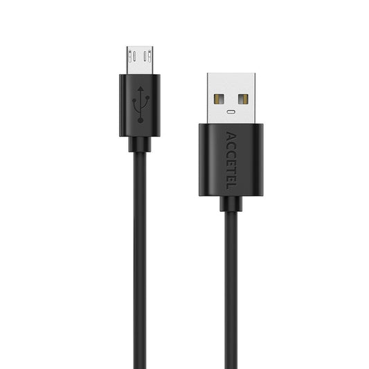 Cabo de Dados 2.4A - Micro USB (1M) Preto - Default Title