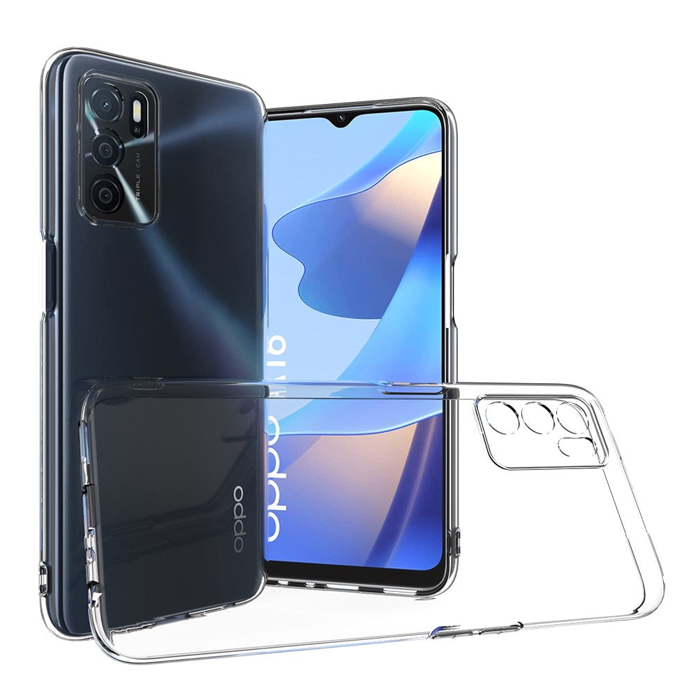 Silicone Transparente 2.0 TPU - Oppo A16 / A16S (Proteção de Lente)