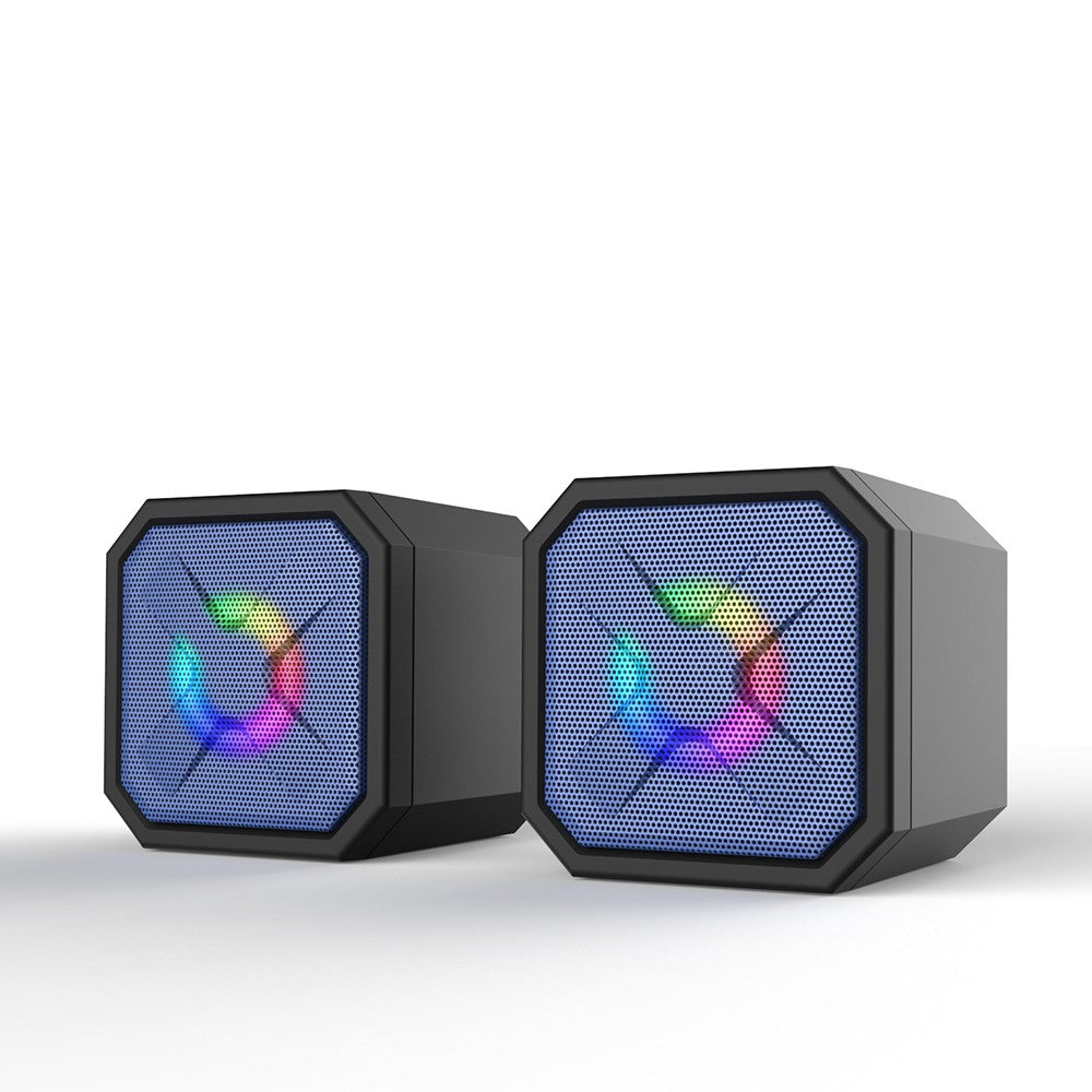 Alto-falante Multimídia Iluminação RGB 2.0 - Azul