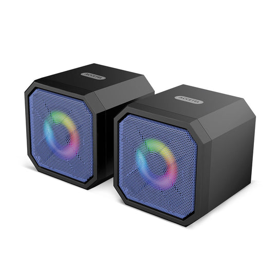 Alto-falante Multimídia Iluminação RGB 2.0 - Azul