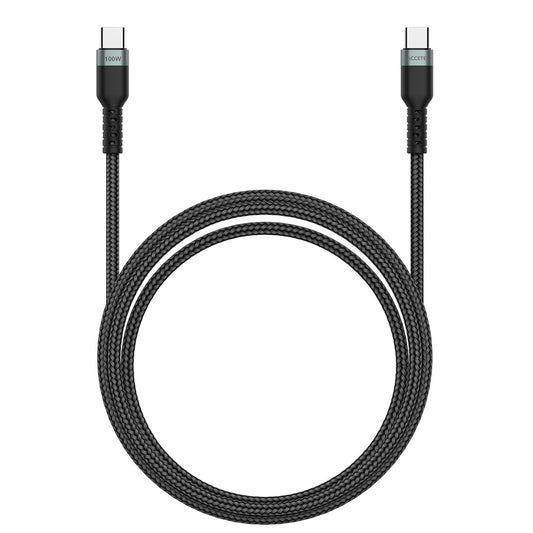 Cabo USB-C para USB-C PD 3.1 Gen 2 (100W USB TYPE-C Trans.20Gbps 4K 1,2M) - Default Title