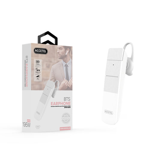 Mini Fone de Ouvido Sem Fio Bluetooth Branco