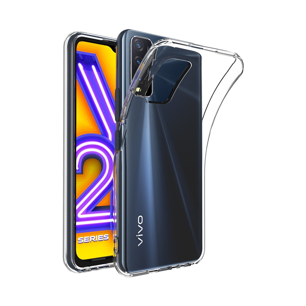 Silicone Transparente 2.0 TPU - Vivo Y21S/Y21/Y33S (Proteção de Lente)