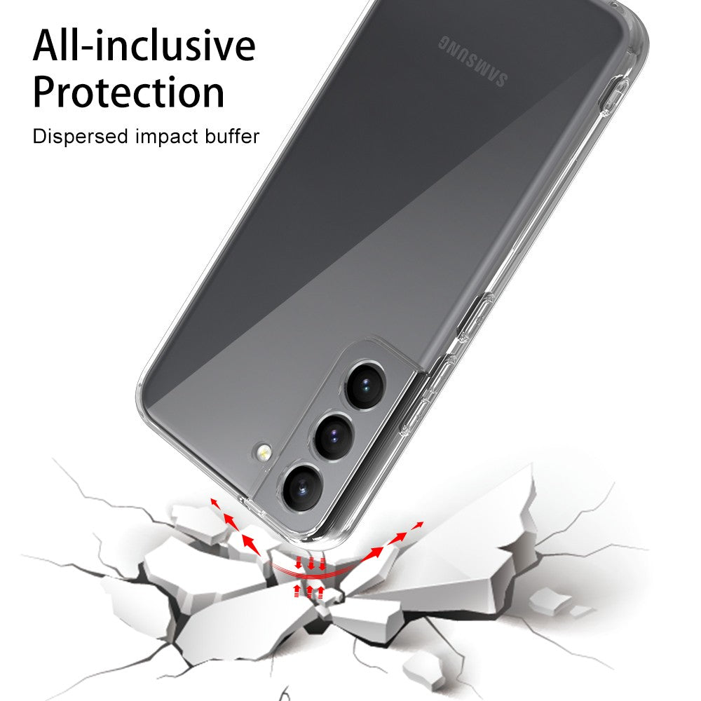 Silicone Transparente 2.0 TPU - Samsung Galaxy S22 (Proteção de Lente)