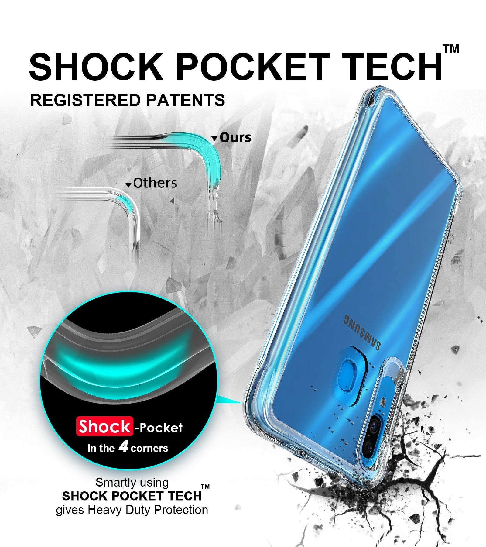 Capa Anti-Choque Reforçada - Samsung Galaxy A50 / A30S