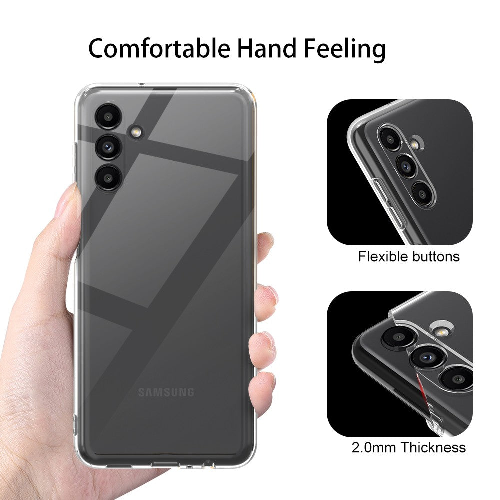 Silicone Transparente 2.0 TPU - Samsung Galaxy A13 5G (Proteção de Lente)