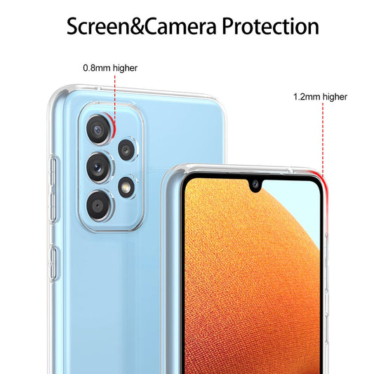 Silicone Transparente 2.0 TPU - Samsung Galaxy A33 5G (Proteção de Lente)