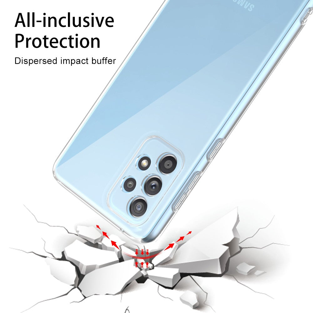 Silicone Transparente 2.0 TPU - Samsung Galaxy A33 5G (Proteção de Lente)