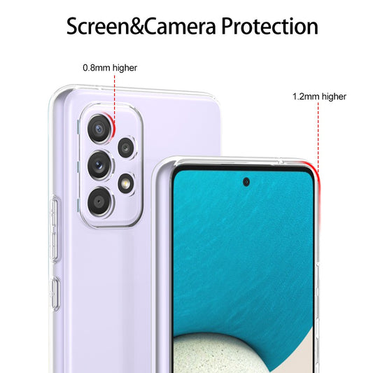 Silicone Transparente 2.0 TPU - Samsung Galaxy A53 5G (Proteção de Lente) - Default Title