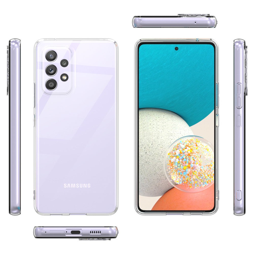 Silicone Transparente 2.0 TPU - Samsung Galaxy A53 5G (Proteção de Lente)