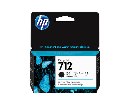 Cartucho de tinta original HP 712 Preto
