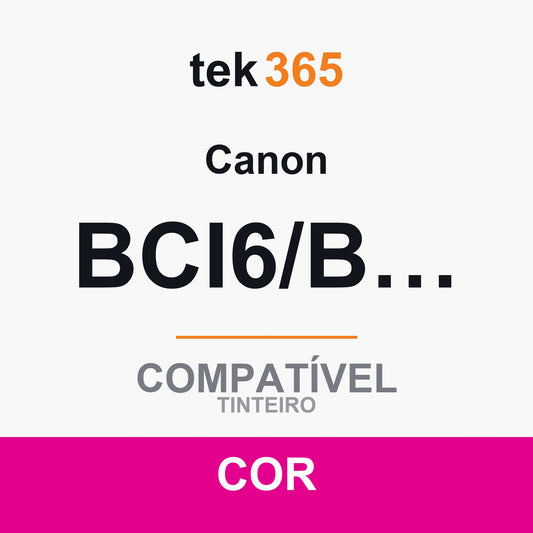 Cartucho de Tinta Compativel Canon BCI6/BCI5/BCI3 Magenta