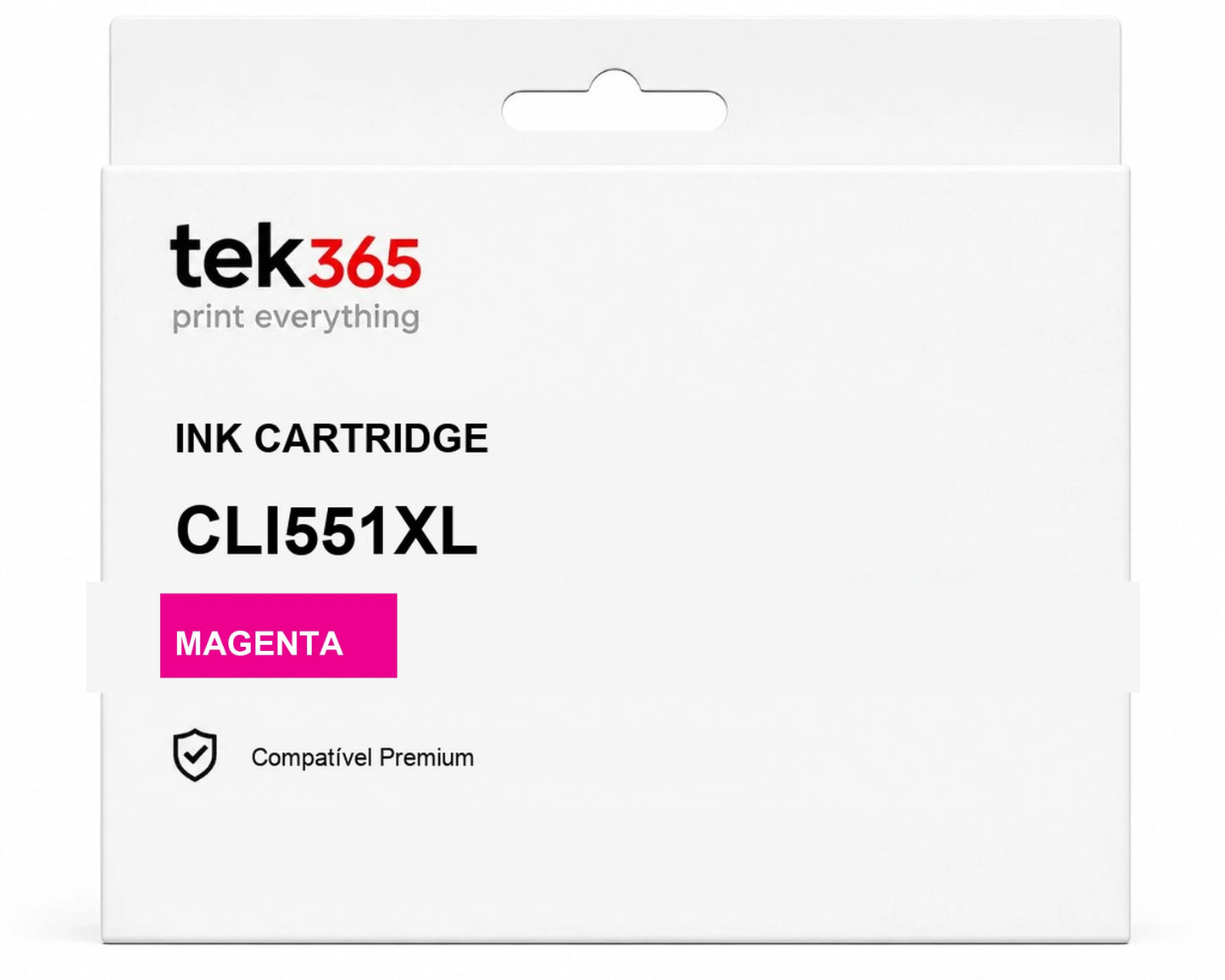 Tinteiro compatível Canon CLI551XL Magenta