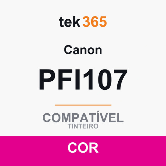 Cartucho de tinta original Canon PFI107 Magenta