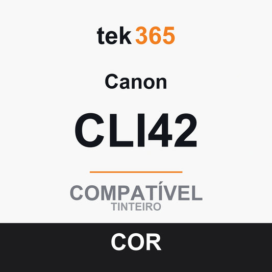 Cartucho de tinta original Canon CLI42 Preto