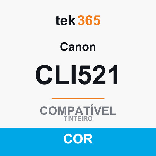 Cartucho de tinta original Canon CLI521 Ciano