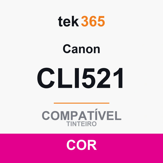 Cartucho de tinta original Canon CLI521 Magenta