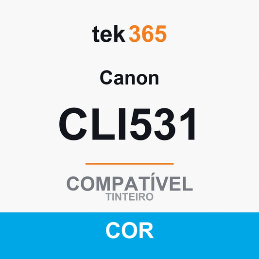 Cartucho de tinta original Canon CLI531 Ciano