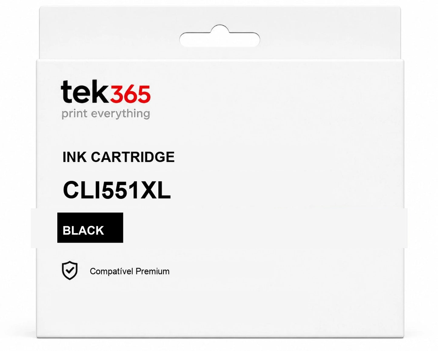 Cartucho de Tinta Compativel Canon CLI551XL Preto