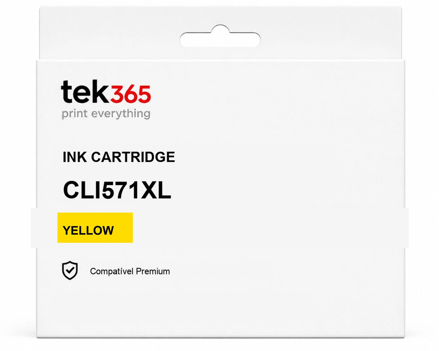 Cartucho de Tinta Compativel Canon CLI571XL Amarelo