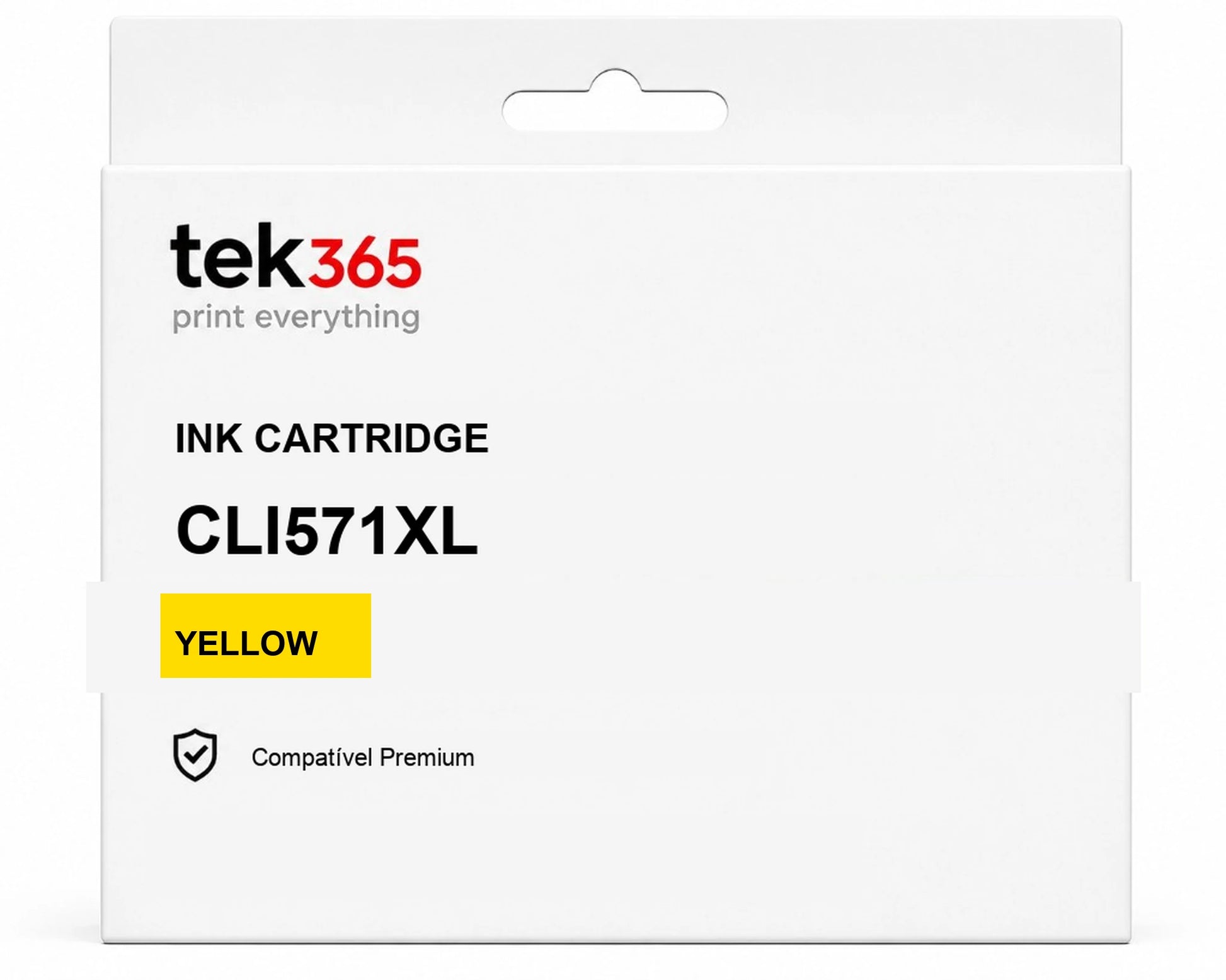 Cartucho de Tinta Compativel Canon CLI571XL Amarelo