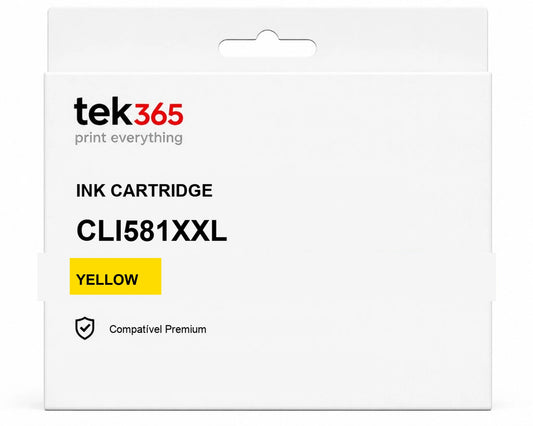 Tinteiro compatível Canon CLI581XXL Amarelo