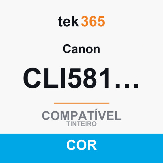 Cartucho de tinta original Canon CLI581XXL Ciano