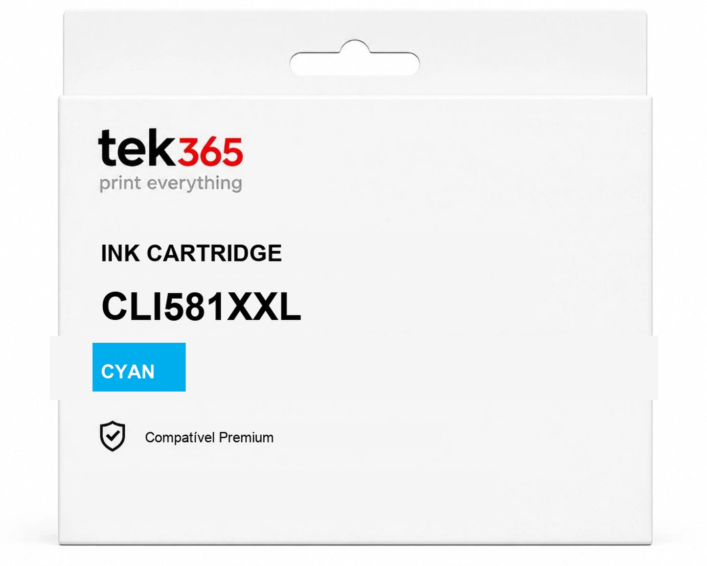 Tinteiro compatível Canon CLI581XXL Ciano