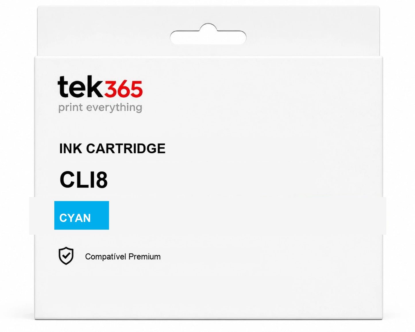 Tinteiro compatível Canon CLI8 Ciano