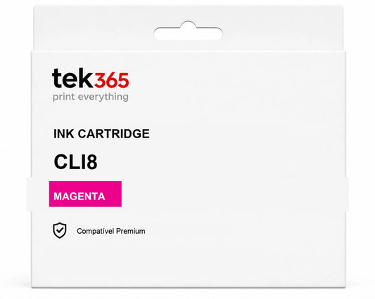 Cartucho de Tinta Compativel Canon CLI8 Magenta